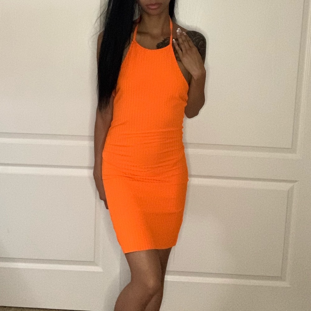 Orange 🍊 Summer dress